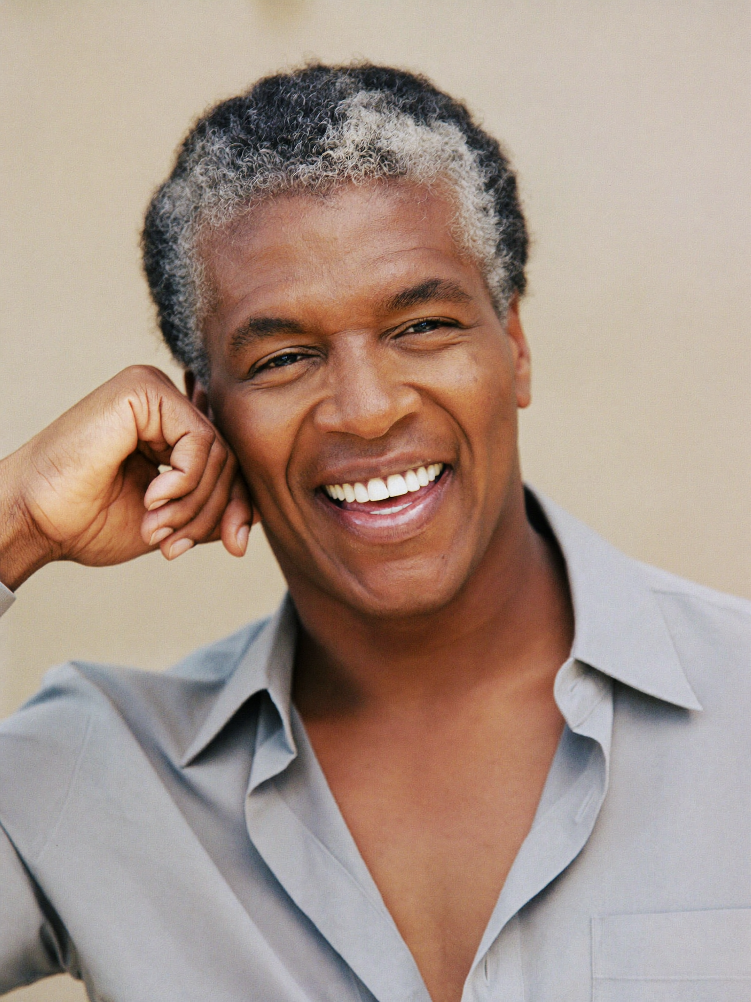 A naturally refreshed professional man — still himself, only rested